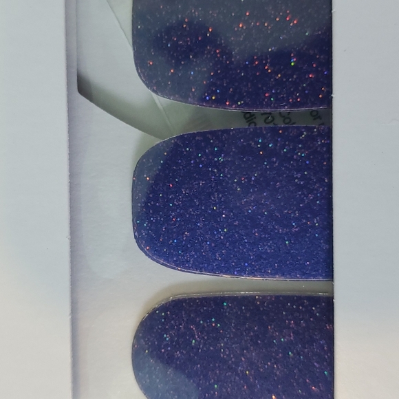 Color Street Nail Polish Strips. Indigo. Glitter Finish. - Picture 4 of 4